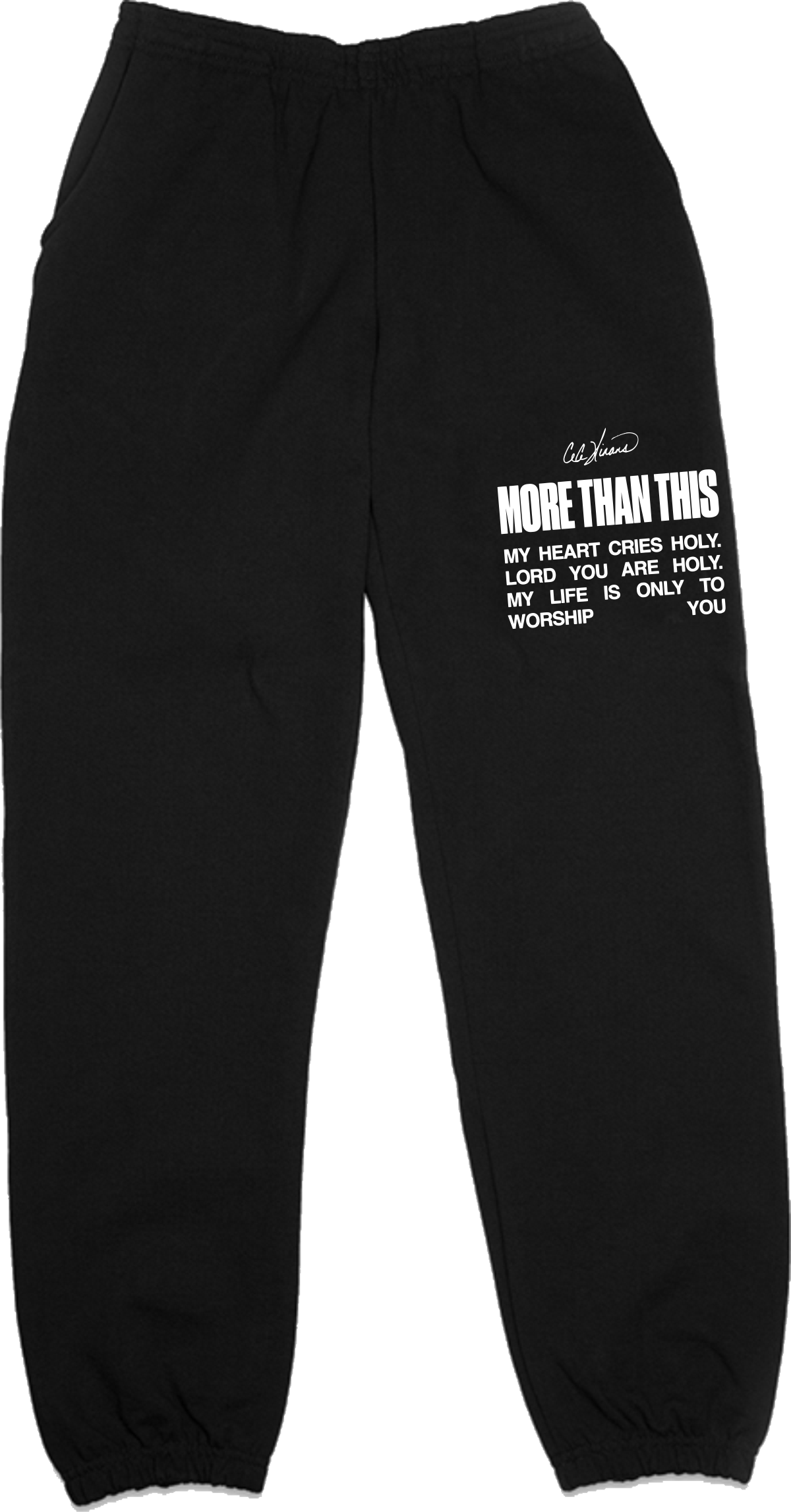 More Than This - Black Sweatpants