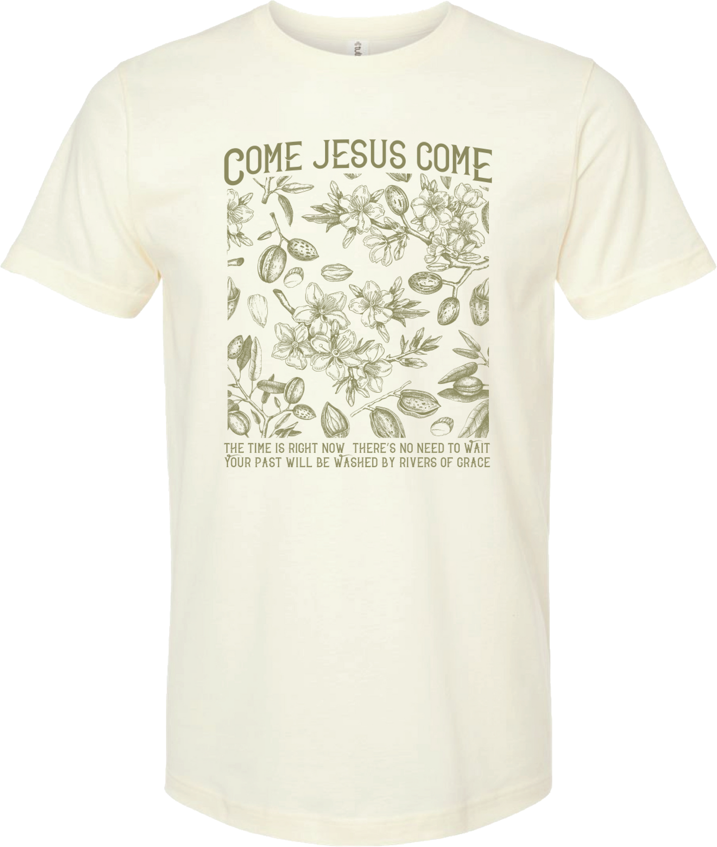 Come Jesus Come (Branches) - Ivory Tee
