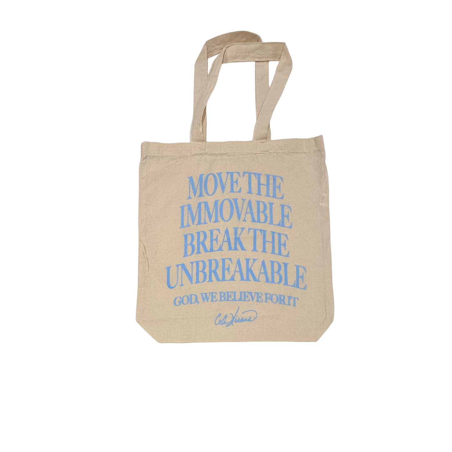Believe For It - Natural Tote