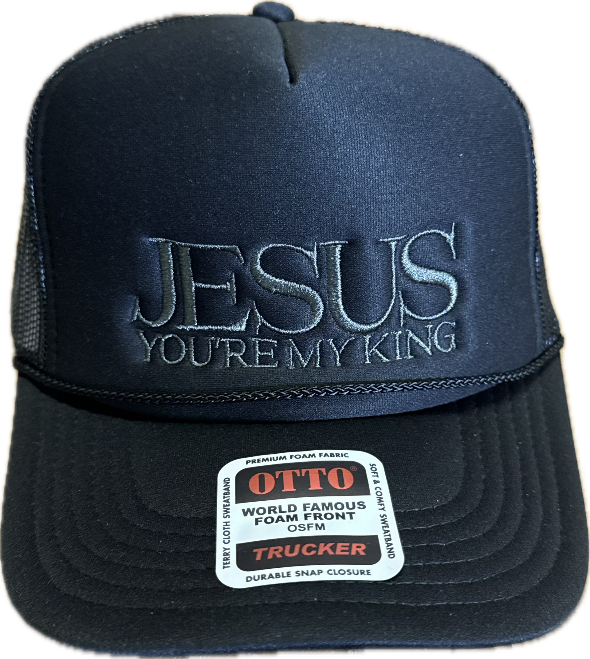Jesus You're My King - Black Trucker – Cece Winans Store