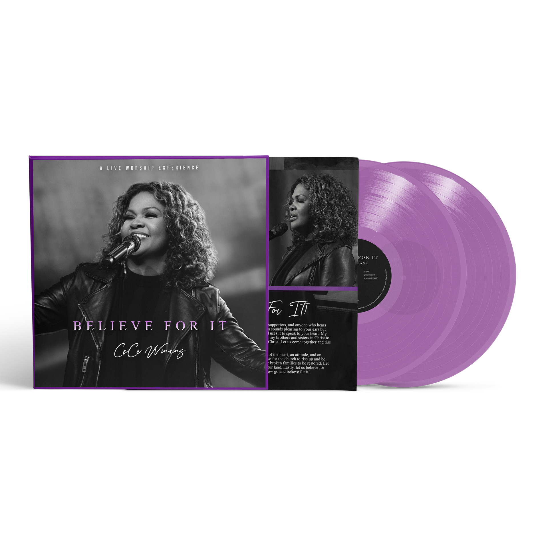 Believe For It (Limited Edition LP) – Cece Winans Store